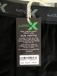 Woolx Merino Boxer Briefs Detail
