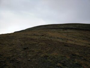 Reykjafell - Path to the top of the plateau
