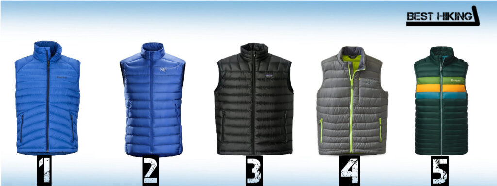 Best Down Vests for Hiking
