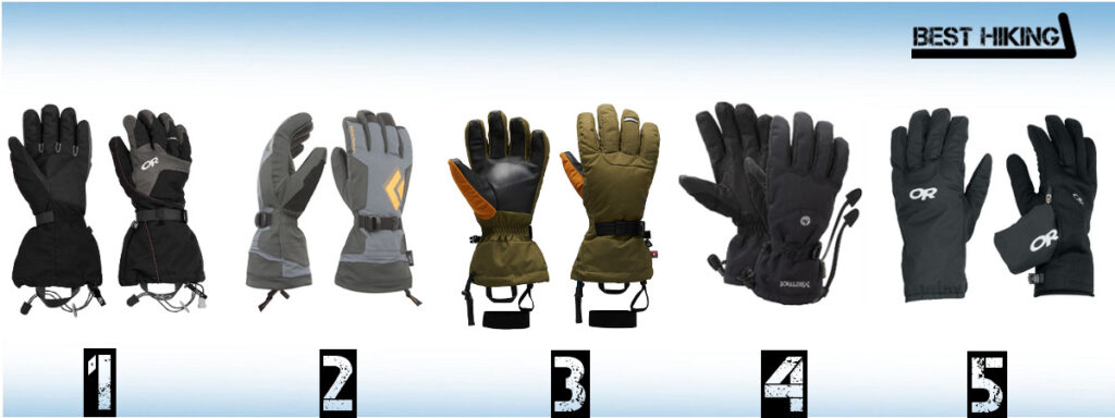 Best Gloves for Hiking and Mountaineering