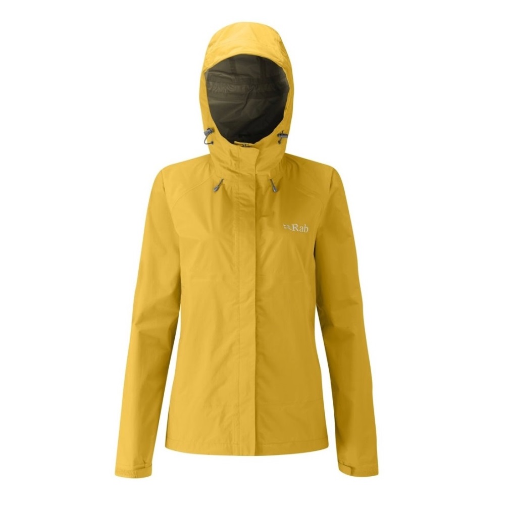 Sunmoot Outdoor Womens Lightweight Waterproof Windproof Rain Jacket Hooded Raincoat Size:S~5XL