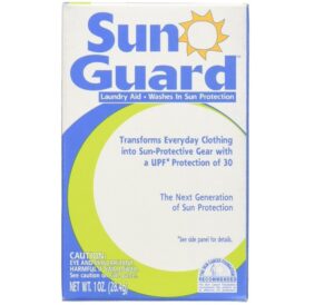 Sun Protective Clothing - By washing garments with SunGuard you can increase their UV protection