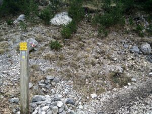 Moucherotte Trail – Direction Sign