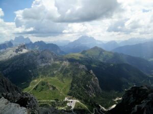 Passo Falzarego – Lagazuoi Trail The Top