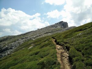 Cima Setsass Trail - Towards the top