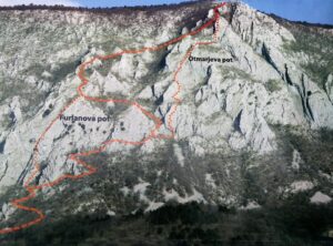 Visual presentation of both trails
