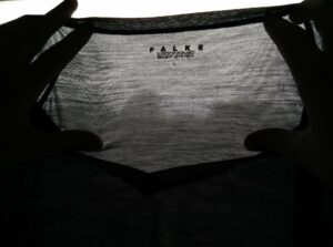 Falke Silk-Wool T-shirt: Fabric