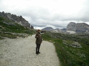 Hiking pregnant on the Tre Cime di Lavaredo trail