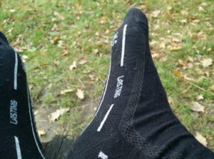 Lasting WLS Hiking Merino Socks: Minimalistic seams