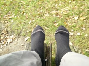 Silverlight Hiking Socks: The socks provide good fit