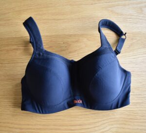 The Panache Sports bra is a great example of an encapsulation-compression bra