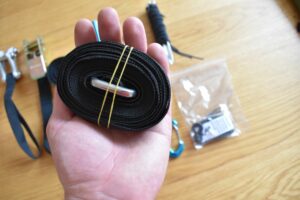 Tentsile UNA Hammock Tent: High-quality nylon straps