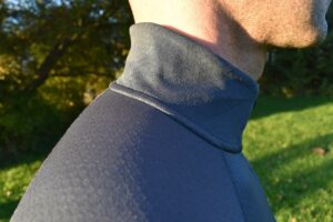 Patagonia Capilene Midweight Zip-Neck: Warm two-layer collar