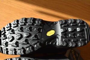Lowa Renegade Shoes: Vibram EVO TRAC outsole is equipped with deep lugs and provides good traction. So deep lugs are not a standard when it comes to hiking shoes. 