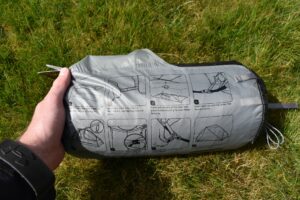 Sea to Summit Telos TR3 Tent - instructions are also printed on stuff sacks as well as handy brochure