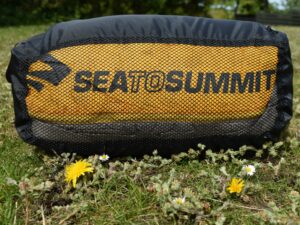 Sea to Summit Spark 28F - packed inside storage bag