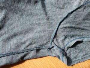 Ibex Merino Tencel T-shirt - reinforced side seams