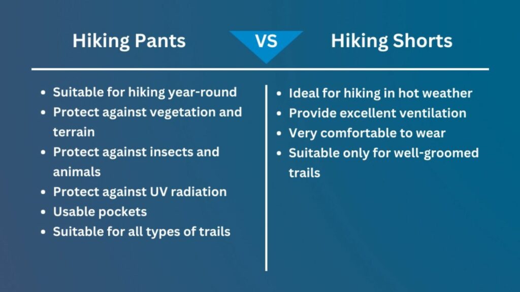 Hiking Pants vs Shorts: Pros and Cons